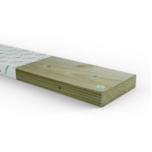 Trall Impregnerad 28 x 120 mm - 3,6 m Södra Wood
